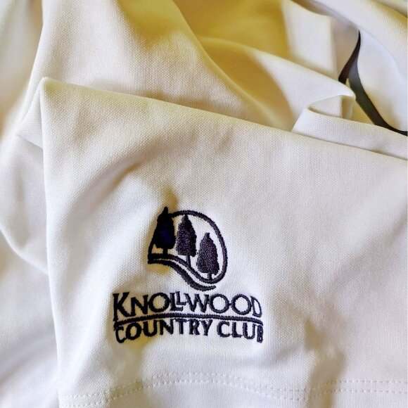 NIKE GOLF DRI-FIT Polo Shirt Multicolor Mens Size XL Embroidered Logos - Picture 5 of 9